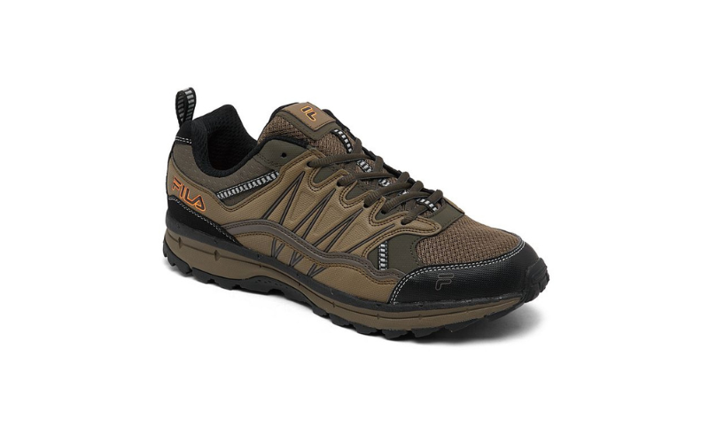 Men’s Fila Evergrand Trail Running Sneakers from Finish Line