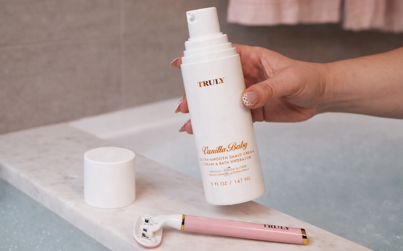 Shave with Truly’s Premium Products