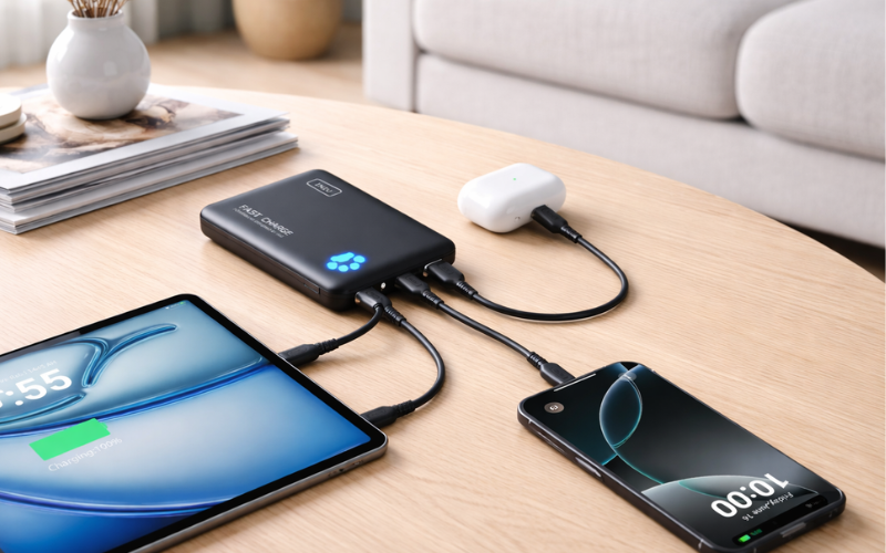 INIU Portable Charger, Slimmest 10000mAh USB-C Power Bank