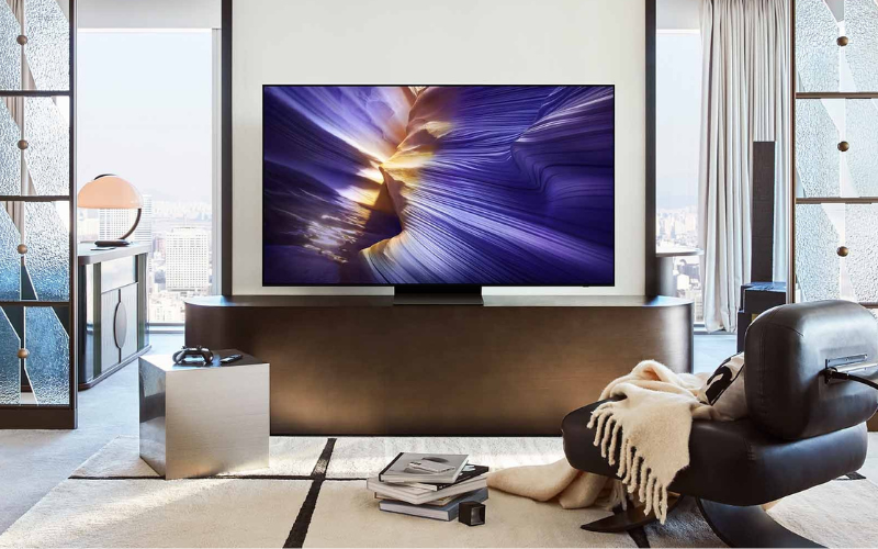 42 Class OLED S90F 4K Samsung Vision AI Smart TV (2025)