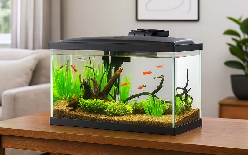 Aqueon Aquarium Fish Tank Starter Kit