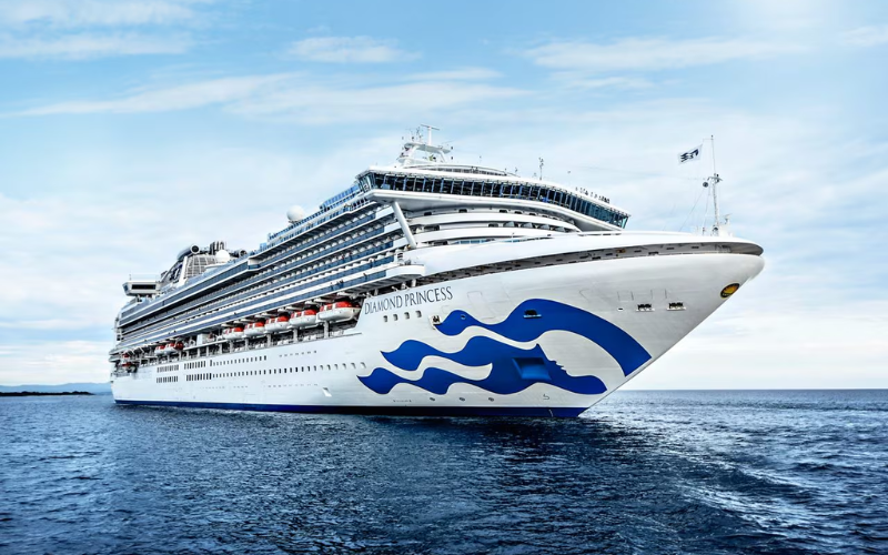 Diamond Princess Popular for Asia and Long Voyages