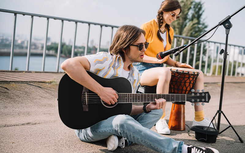 Donner Acoustic Guitar Travel