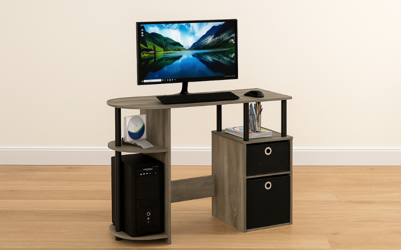 Furinno 15111 JAYA Computer Study Desk