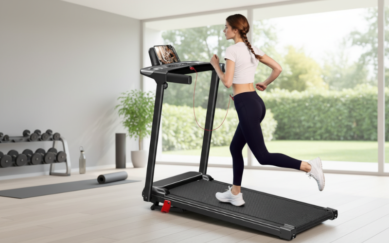 FutureGlide Portable Treadmill with Incline