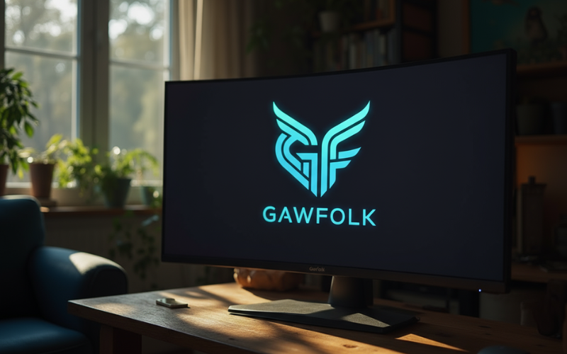 Gawfolk Curved Monitor