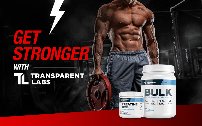 Get Stronger with Transparent Lab Quality Supplements for Every Goal