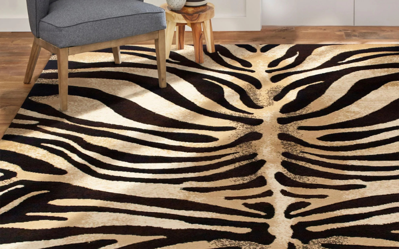 Home Dynamix Contemporary Animal Print Area Rug
