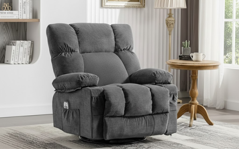 JONPONY Massage Rocker Recliner Chair