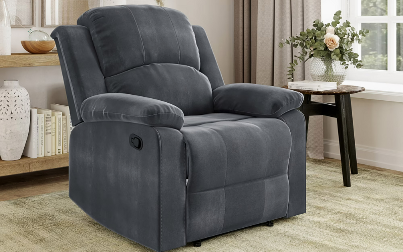 Reynolds Microfiber Manual Recliner