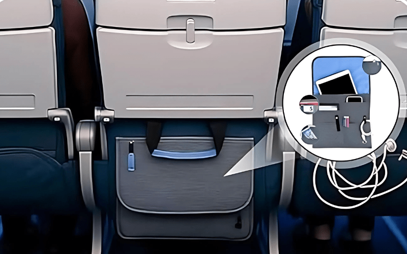 SO~MINE Airplane Pocket Organizer