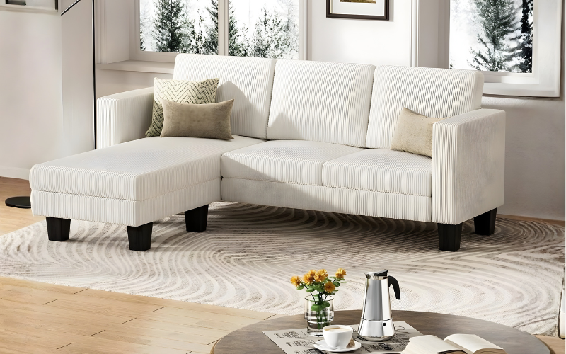 YESHOMY Convertible Sectional Sofa